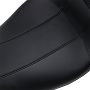 Outcast GT Seat - 2-Up - With Backrest - Black Carbon Fiber - FL '08-'23