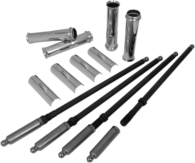 Quick Install Pushrods/Tube Kit - Twin Cam