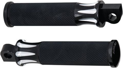 Footpegs - Deep Cut - Black