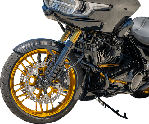 Carbon Fiber Front Fender - Wrapper - 19"