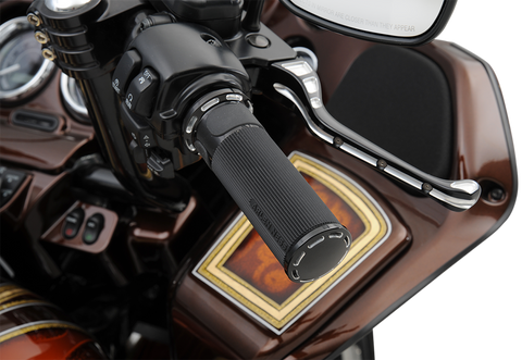 Slot Track Grips - TBW - Black