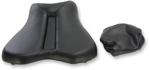 Gel Channel™ Track Carbon Fiber Sport Seat - Black - R1