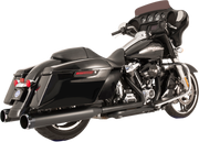 El Dorado Dual Exhaust System - Black - Black Thruster