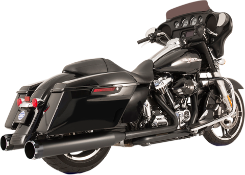El Dorado Dual Exhaust System - Black - Black Thruster