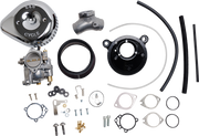 Super G Carburetor with Stealth Air Cleaner Kit - Chrome - Twin Cam