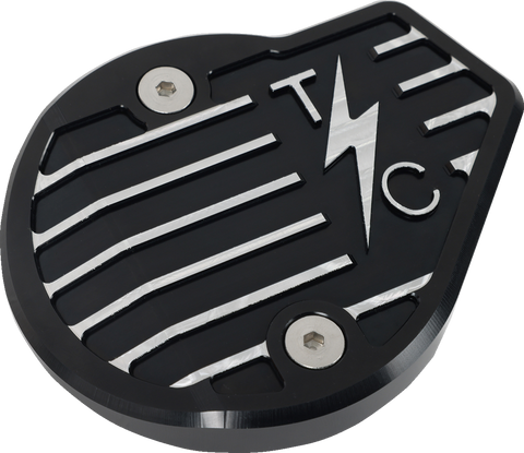Cam Cover - Gen 2 - Finned - Twice Cut - Black - M8