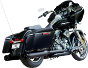 4-1/2" MK45 Performance Mufflers - Black with Black Thruster