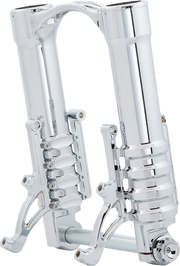 Fork Legs - 49 mm - Chrome - For Custom Radial Mount Brake Caliper