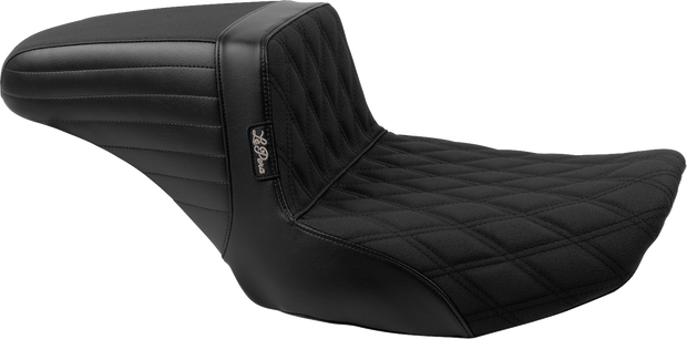 Kickflip Seat - Double Diamond Stitch w/ Gripp Tape - FLH/FLT &