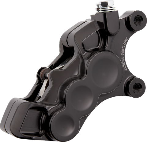 6-Piston Caliper - Front Right - Black - 11.8"