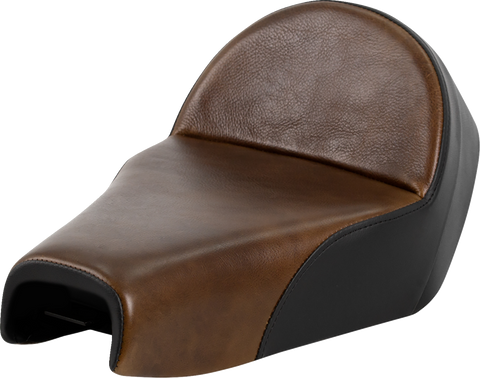 Lariat Solo Seat - Distressed Leather - 4.5 Gal Tank - XL &