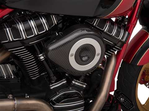 Air Cleaner Cover - Mini Teardrop - Carbon Fiber