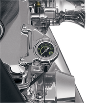 Oil Pressure Gauge Kit - Radius - Chrome