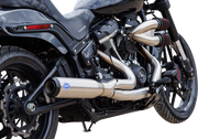 2-into-1 Qualifier Exhaust System - Race Only - Brushed Stainless