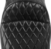 Maverick Seat - without Backrest - Diamond Stitch - Black - FLH/FLT '23-'24