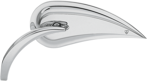 Mirror - Rad III - Side View - Teardrop - Chrome - Left