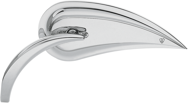 Mirror - Rad III - Side View - Teardrop - Chrome - Left