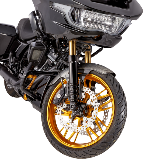 Front Fender - Cafe - 19" - Carbon Fiber/Black
