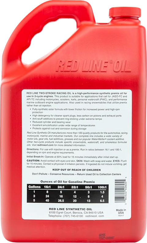 2-Stroke Racing Oil - 1 US gallon