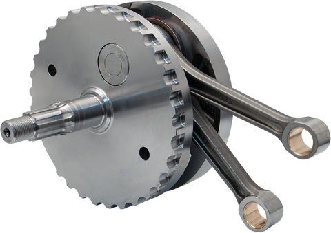 Flywheel Assembly - 4.00" - w/o Sprocket Bearing Race - 88"/95"/100" Twin Cam "B" &