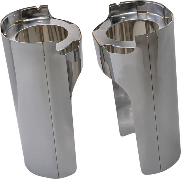 Fork Boot Cover - Chrome - Smooth