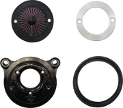 Air Stinger Stealth Air Cleaner Kit - Chrome Ring