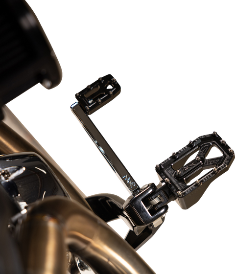 Aggressor Footpegs - Rear - Black