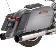 4-1/2" MK45 Performance Mufflers - Black Tracer