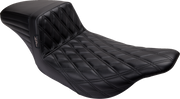 Kickflip Seat - Double Diamond - Black - FL '97-'07