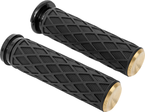 Diamond Grips - Cable - Brass