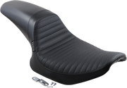 Daytona Sport Seat - Basketweave/Pleated - Black - FXR '82-'00