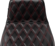 Tailwhip Daddy Long Legs Seat - Red Double Diamond Stitch - FLH/FLT '23-'24