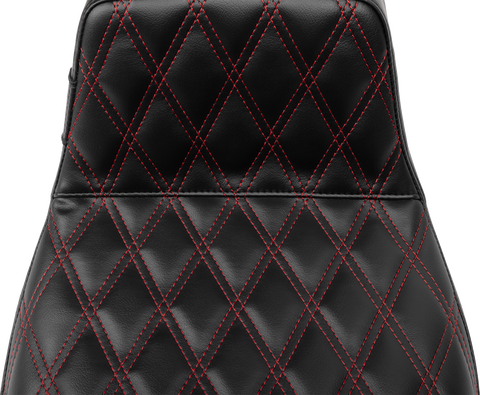 Tailwhip Daddy Long Legs Seat - Red Double Diamond Stitch - FLH/FLT &