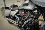 BA Air Cleaner Kit - Black with Red Filter - Twin Cam