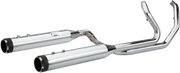 El Dorado Dual Exhaust System - Chrome - Black Thruster
