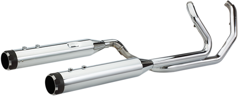 El Dorado Dual Exhaust System - Chrome - Black Thruster