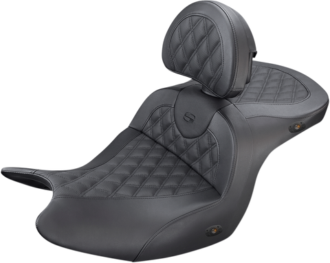 Heated Roadsofa™ Seat - Lattice Stitch - w/ Backrest - GL