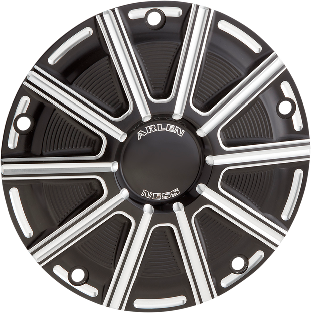 10-Gauge Derby Cover - Black - Touring/Trike