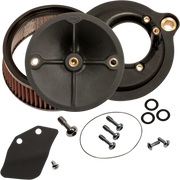 Super Stock™ Stealth Air Cleaner Kit - Black