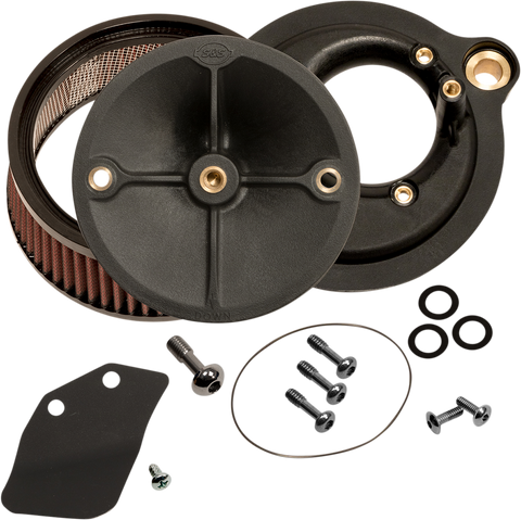 Super Stock™ Stealth Air Cleaner Kit - Black