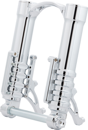 Fork Legs - 49 mm - Chrome - For Custom Radial Mount Brake Caliper