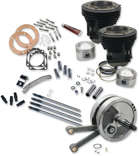 93" Sidewinder® Big Bore Stroker Engine Performance Kit- High Compression