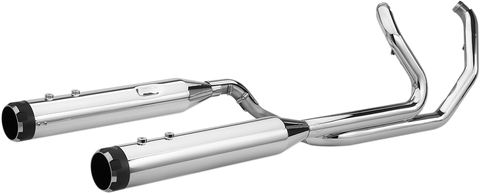 El Dorado Dual Exhaust System - Chrome - Black Thruster