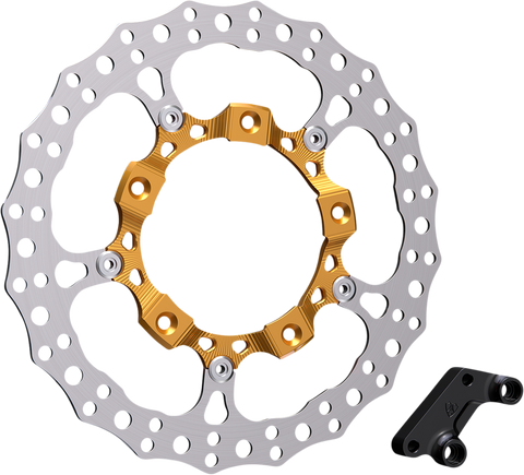 Rotor 14" - Front Right - Gold