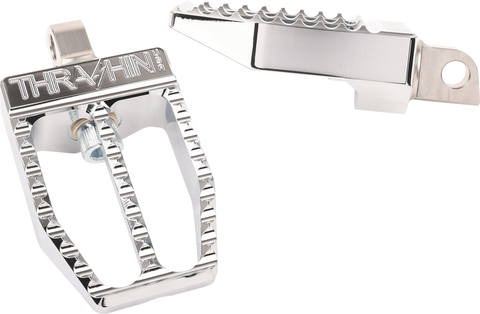 Militant Footpegs - Front/Rear - Chrome