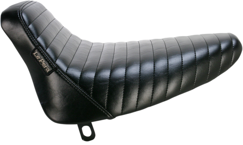 Bare Bones Solo Seat - Pleated - Black - Softail &