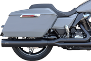 2-into-1 GNX Exhaust System - Race Only - Guardian Black - Touring