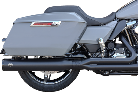 2-into-1 GNX Exhaust System - Race Only - Guardian Black - Touring
