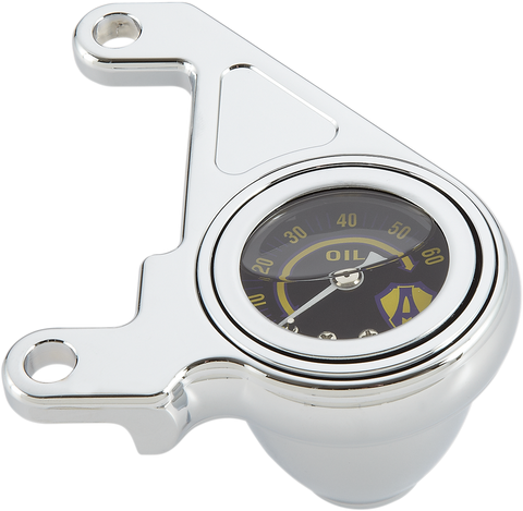 Oil Pressure Gauge Kit - Radius - Chrome