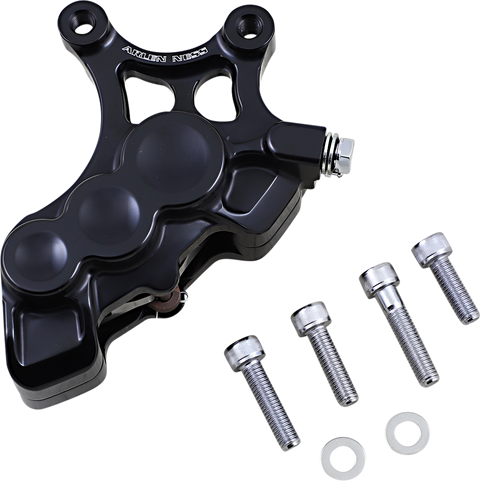6-Piston Caliper - Front Left - Black - 14"